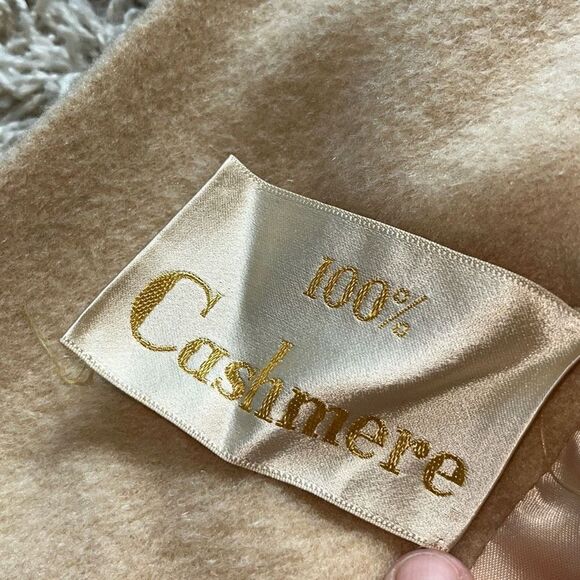 Gorgeous Vintage 70s 100% Cashmere Coat Union Made in USA  Large - Picture 13 of 16